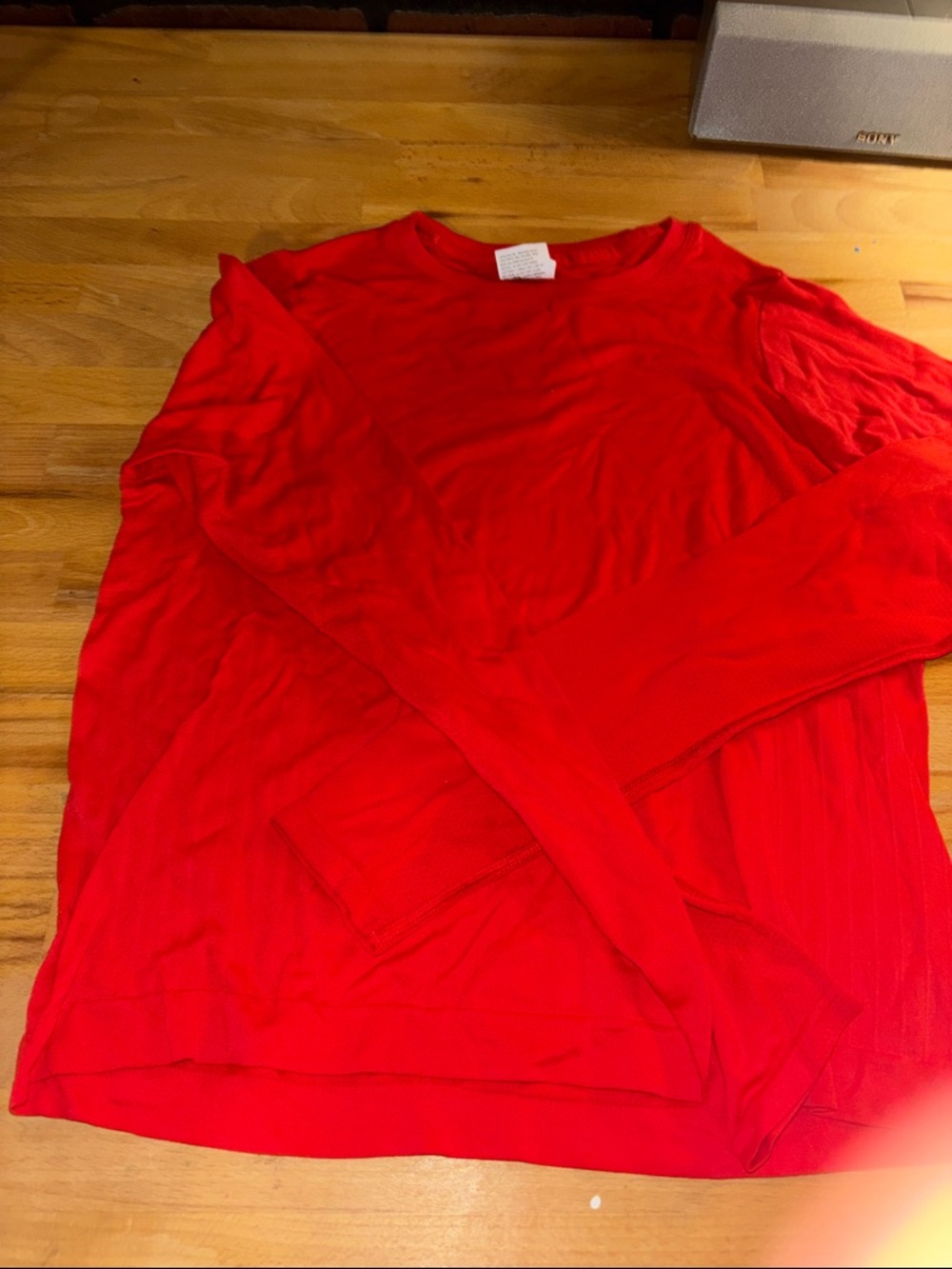 all in motion Red Crewneck T-Shirt